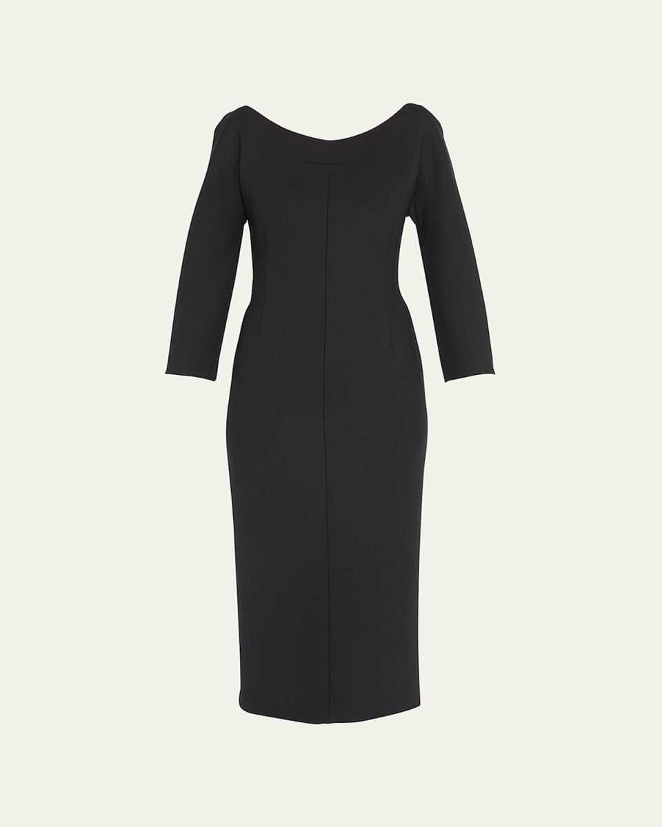 Tulip Backless Midi Dress